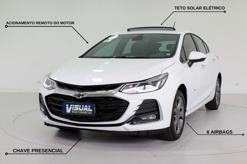 CHEVROLET CRUZE 1.4 TURBO SPORT6 LTZ FLEX 4P AUTOMÁTICO 6M - 2022 - BRANCO CHEVROLET CRUZE 1.4 TURBO SPORT6 LTZ FLEX 4P AUTOMÁTICO 6M - 2022 - BRANCO