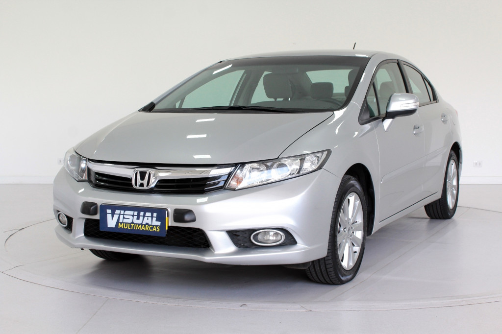 HONDA CIVIC 1.8 LXL FLEX AUTOMÁTICO 5M - 2012 - PRATA HONDA CIVIC 1.8 LXL FLEX AUTOMÁTICO 5M - 2012 - PRATA
