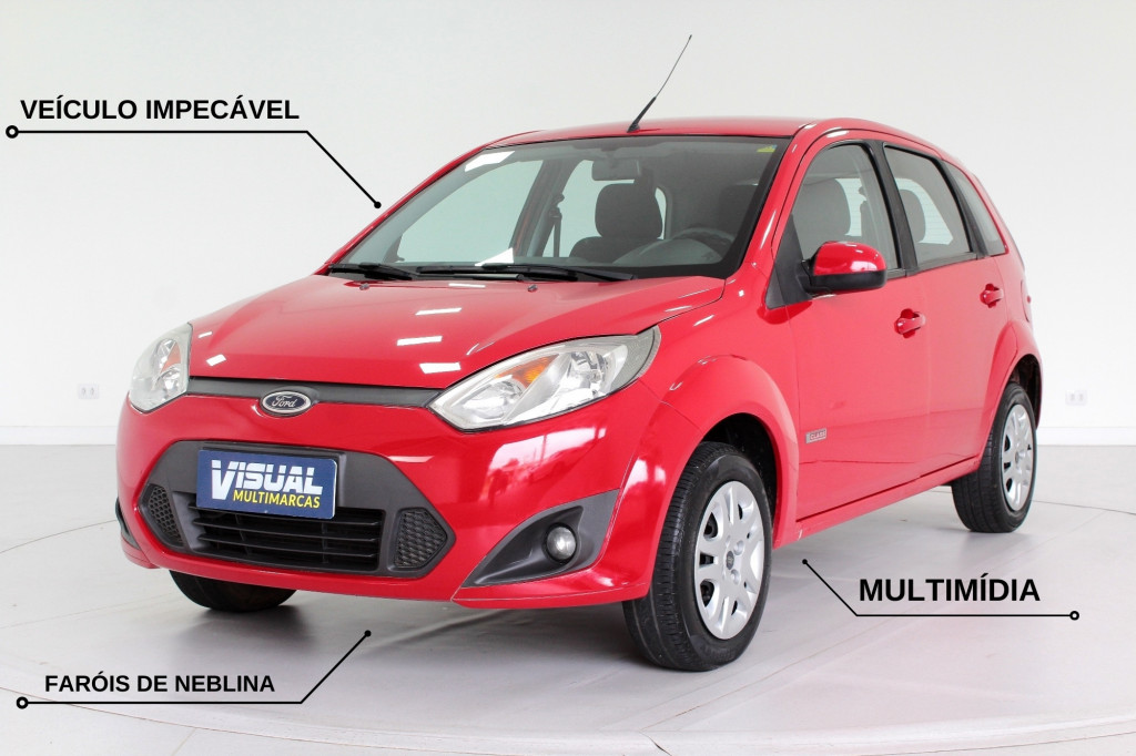 FORD FIESTA 1.6 CLASS FLEX MANUAL - 2013 - VERMELHO FORD FIESTA 1.6 CLASS FLEX MANUAL - 2013 - VERMELHO