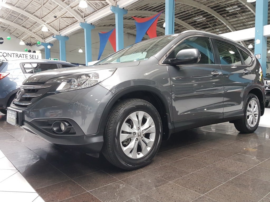 HONDA CR-V EXL 2.0 FLEX 4P AUTOMÁTICO 5M - 2014 - CINZA HONDA CR-V EXL 2.0 FLEX 4P AUTOMÁTICO 5M - 2014 - CINZA