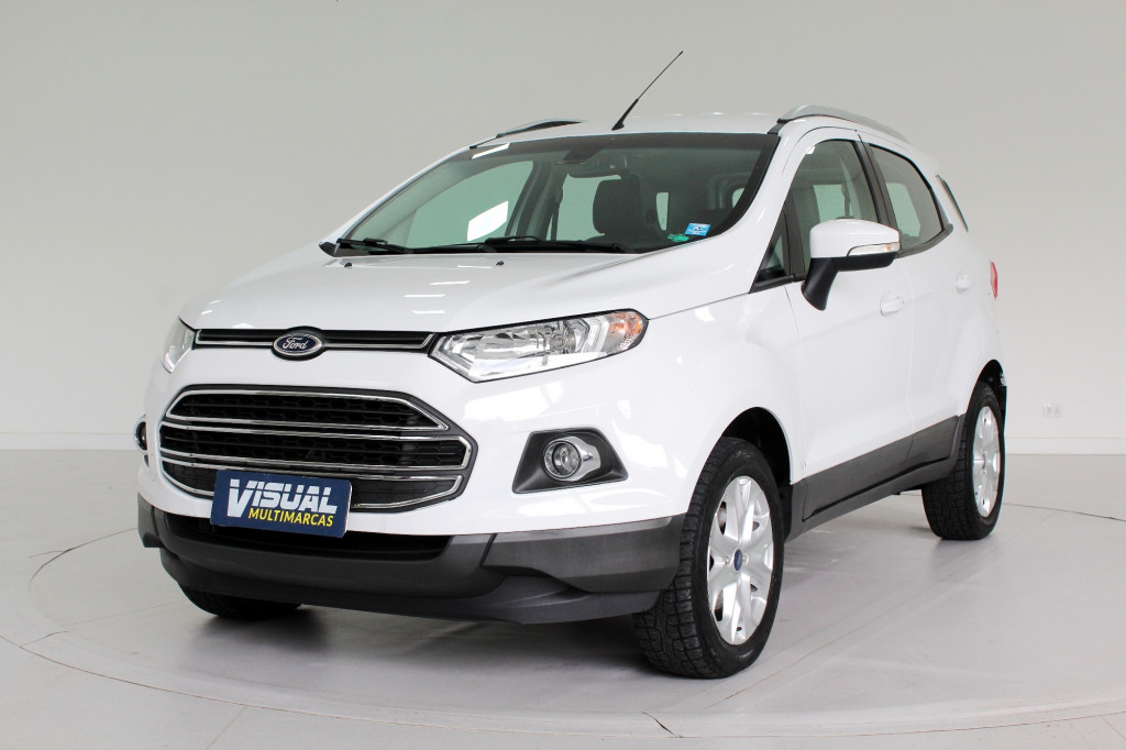 FORD ECOSPORT 2.0 TITANIUM FLEX AUTOMATIZADO 6M - 2014 - BRANCO FORD ECOSPORT 2.0 TITANIUM FLEX AUTOMATIZADO 6M - 2014 - BRANCO