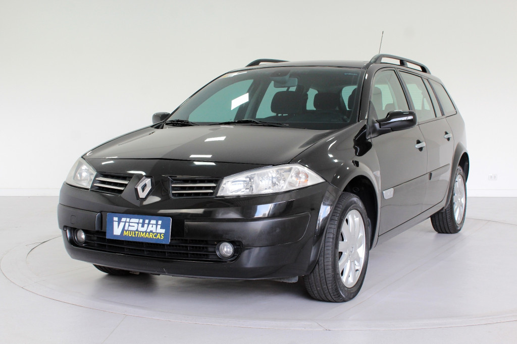 RENAULT MEGANE 1.6 GRAND TOUR DYNAMIQUE FLEX MANUAL - 2013 - PRETO RENAULT MEGANE 1.6 GRAND TOUR DYNAMIQUE FLEX MANUAL - 2013 - PRETO