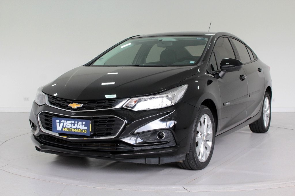 CHEVROLET CRUZE 1.4 TURBO LT FLEX AUTOMÁTICO 6M - 2018 - PRETO CHEVROLET CRUZE 1.4 TURBO LT FLEX AUTOMÁTICO 6M - 2018 - PRETO