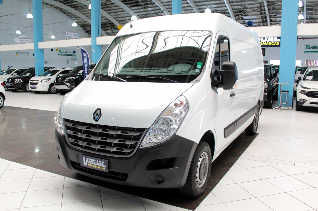 RENAULT MASTER 2.3 TURBO DIESEL TETO ALTO L2H2 3P MANUAL - 2022 - BRANCO RENAULT MASTER 2.3 TURBO DIESEL TETO ALTO L2H2 3P MANUAL - 2022 - BRANCO