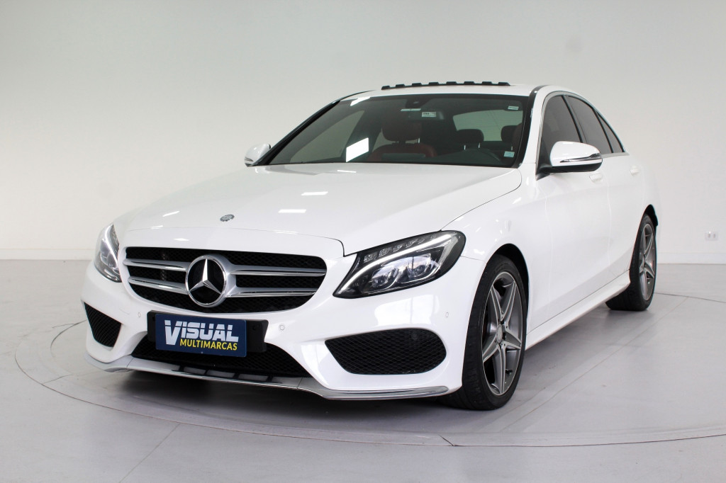 MERCEDES-BENZ C 250 2.0 TURBO SPORT AUTOMÁTICO 7M - 2016 - BRANCO MERCEDES-BENZ C 250 2.0 TURBO SPORT AUTOMÁTICO 7M - 2016 - BRANCO