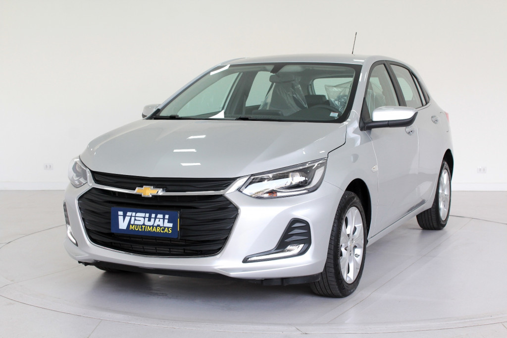 CHEVROLET ONIX 1.0 TURBO PREMIER FLEX AUTOMÁTICO 6M - 2021 - PRATA CHEVROLET ONIX 1.0 TURBO PREMIER FLEX AUTOMÁTICO 6M - 2021 - PRATA
