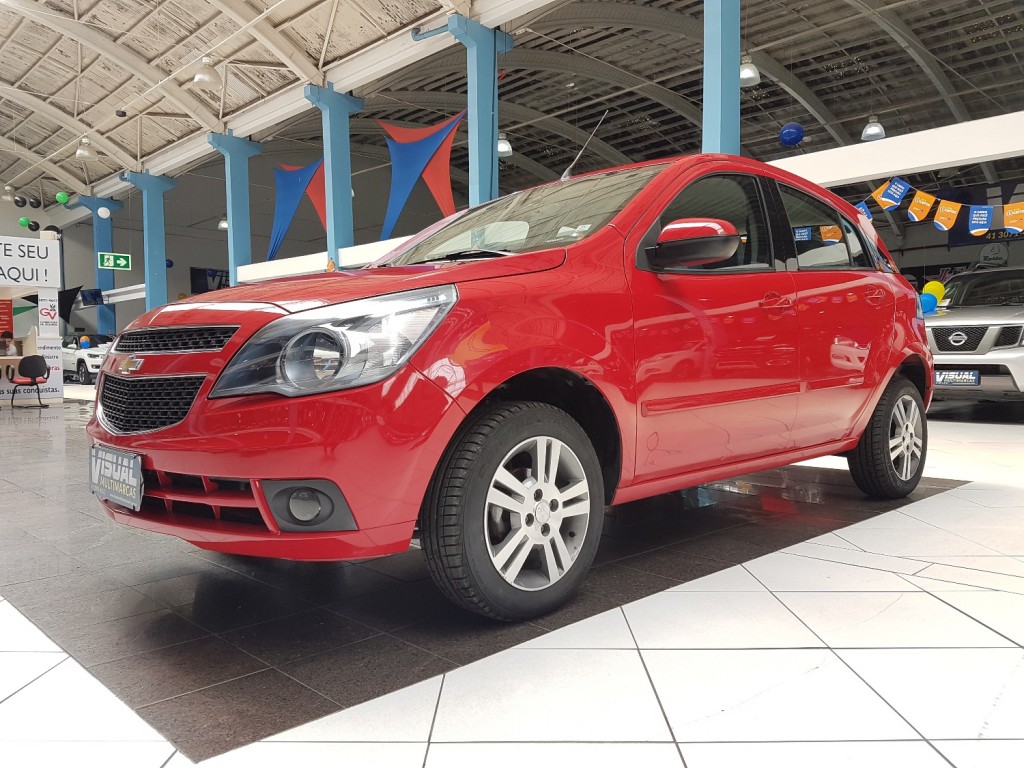 GM AGILE LTZ 1.4 FLEX 4P - 2013 - VERMELHO GM AGILE LTZ 1.4 FLEX 4P - 2013 - VERMELHO
