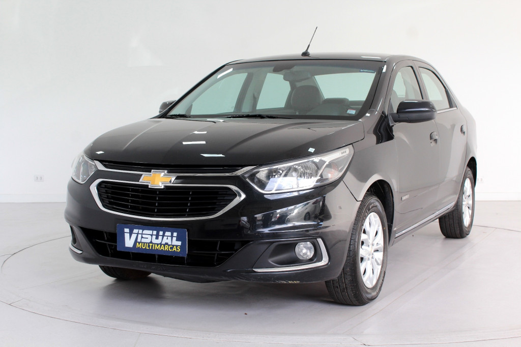 CHEVROLET COBALT 1.8 ELITE FLEX AUTOMÁTICO 6M - 2016 - PRETO CHEVROLET COBALT 1.8 ELITE FLEX AUTOMÁTICO 6M - 2016 - PRETO