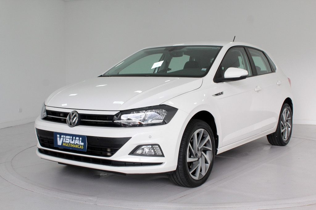 VOLKSWAGEN POLO 1.0 200 TSI HIGHLINE FLEX AUTOMÁTICO 6M - 2019 - BRANCO VOLKSWAGEN POLO 1.0 200 TSI HIGHLINE FLEX AUTOMÁTICO 6M - 2019 - BRANCO