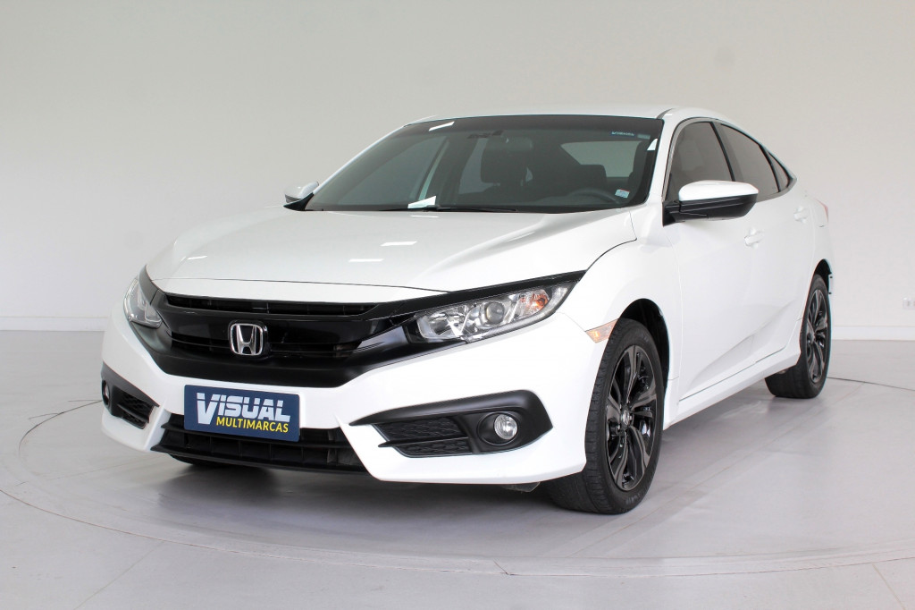 HONDA CIVIC 2.0 SPORT FLEX AUTOMÁTICO CVT 7M - 2017 - BRANCO HONDA CIVIC 2.0 SPORT FLEX AUTOMÁTICO CVT 7M - 2017 - BRANCO