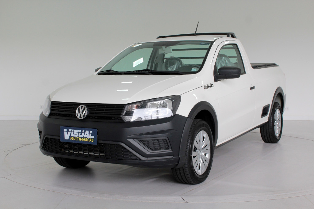 VOLKSWAGEN SAVEIRO 1.6 ROBUST CS FLEX MANUAL - 2019 - BRANCO VOLKSWAGEN SAVEIRO 1.6 ROBUST CS FLEX MANUAL - 2019 - BRANCO