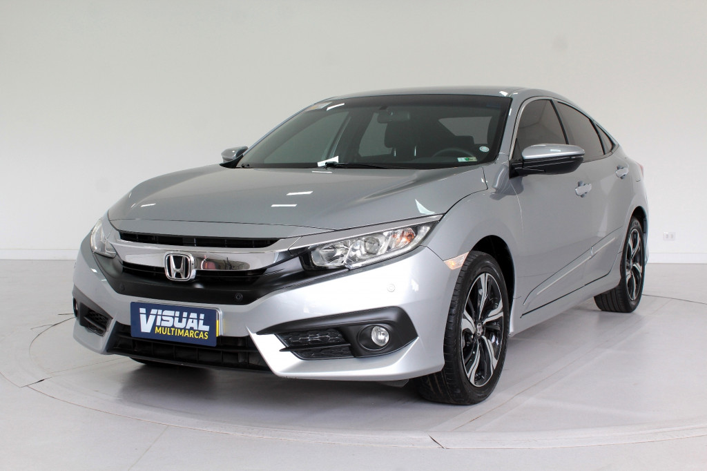 HONDA CIVIC 2.0 EXL FLEX AUTOMÁTICO CVT 7M - 2019 - PRATA HONDA CIVIC 2.0 EXL FLEX AUTOMÁTICO CVT 7M - 2019 - PRATA