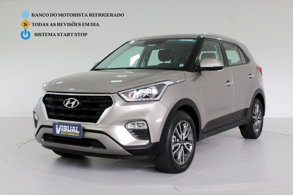 HYUNDAI CRETA 2.0 PRESTIGE FLEX AUTOMÁTICO - 2019 - PRATA HYUNDAI CRETA 2.0 PRESTIGE FLEX AUTOMÁTICO - 2019 - PRATA