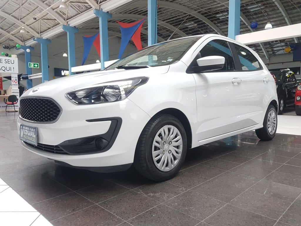 FORD KA HATCH SE 1.0 FLEX 4P MANUAL - 2019 - BRANCO FORD KA HATCH SE 1.0 FLEX 4P MANUAL - 2019 - BRANCO