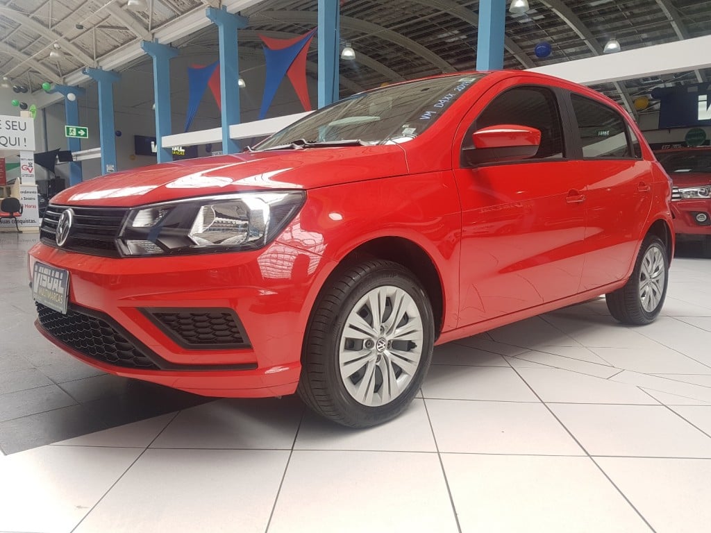 VOLKSWAGEN GOL G9 MSI 1.6 FLEX 4P MANUAL - 2019 - VERMELHO VOLKSWAGEN GOL G9 MSI 1.6 FLEX 4P MANUAL - 2019 - VERMELHO