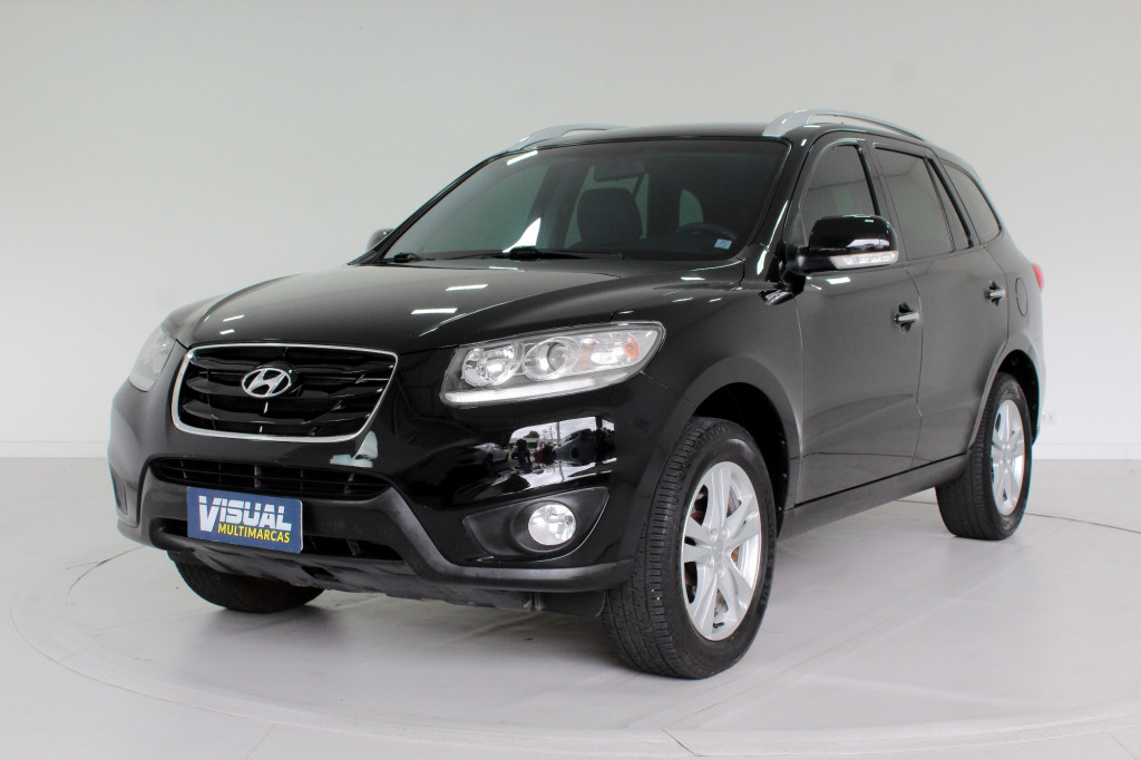 HYUNDAI SANTA FÉ 3.5 GLS V6 4WD AUTOMÁTICO 6M - 2011 - PRETO HYUNDAI SANTA FÉ 3.5 GLS V6 4WD AUTOMÁTICO 6M - 2011 - PRETO