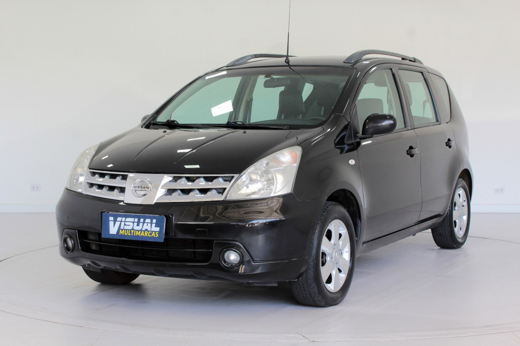 NISSAN LIVINA 1.8 SL FLEX AUTOMÁTICO - 2012 - PRETO NISSAN LIVINA 1.8 SL FLEX AUTOMÁTICO - 2012 - PRETO