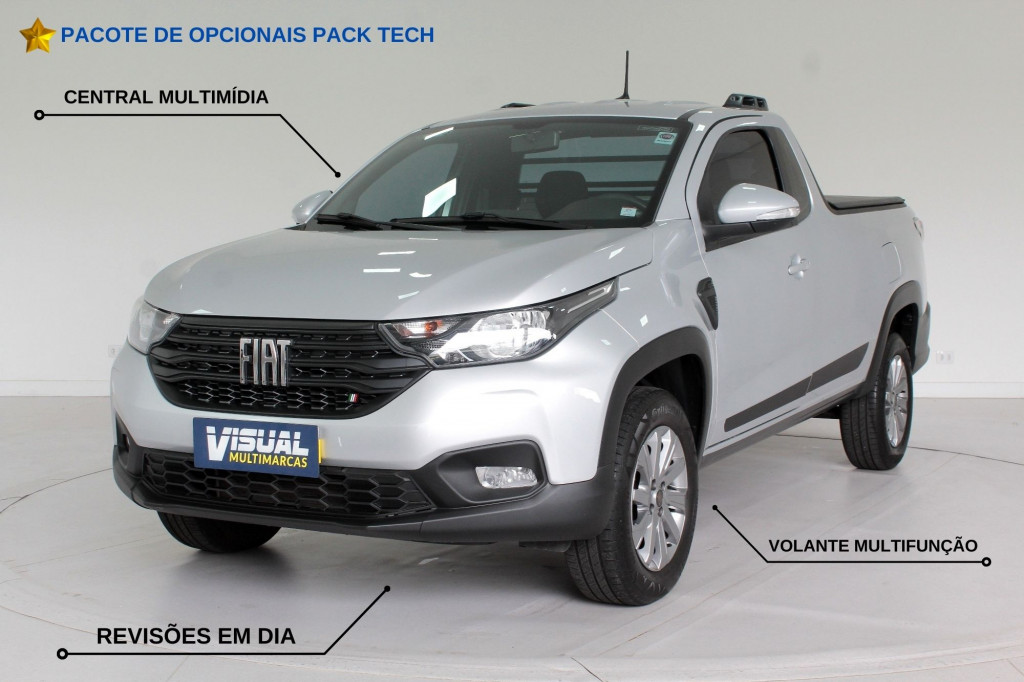 FIAT STRADA 1.3 FREEDOM FLEX CS MANUAL - 2021 - PRATA FIAT STRADA 1.3 FREEDOM FLEX CS MANUAL - 2021 - PRATA