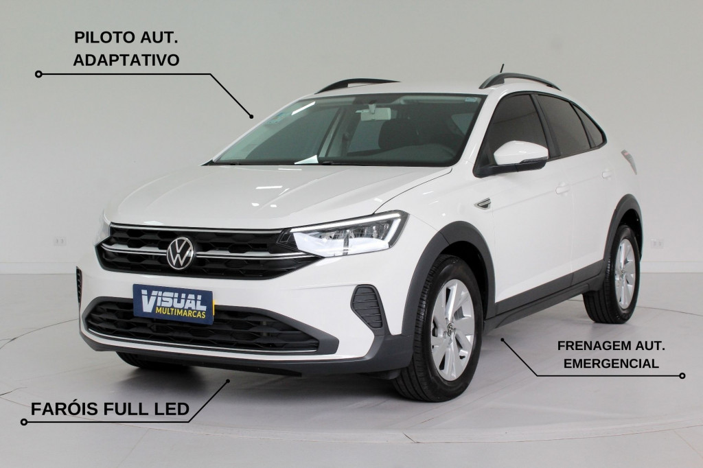 VOLKSWAGEN NIVUS 1.0 200 TSI COMFORTLINE FLEX AUTOMÁTICO 6M - 2021 - BRANCO VOLKSWAGEN NIVUS 1.0 200 TSI COMFORTLINE FLEX AUTOMÁTICO 6M - 2021 - BRANCO