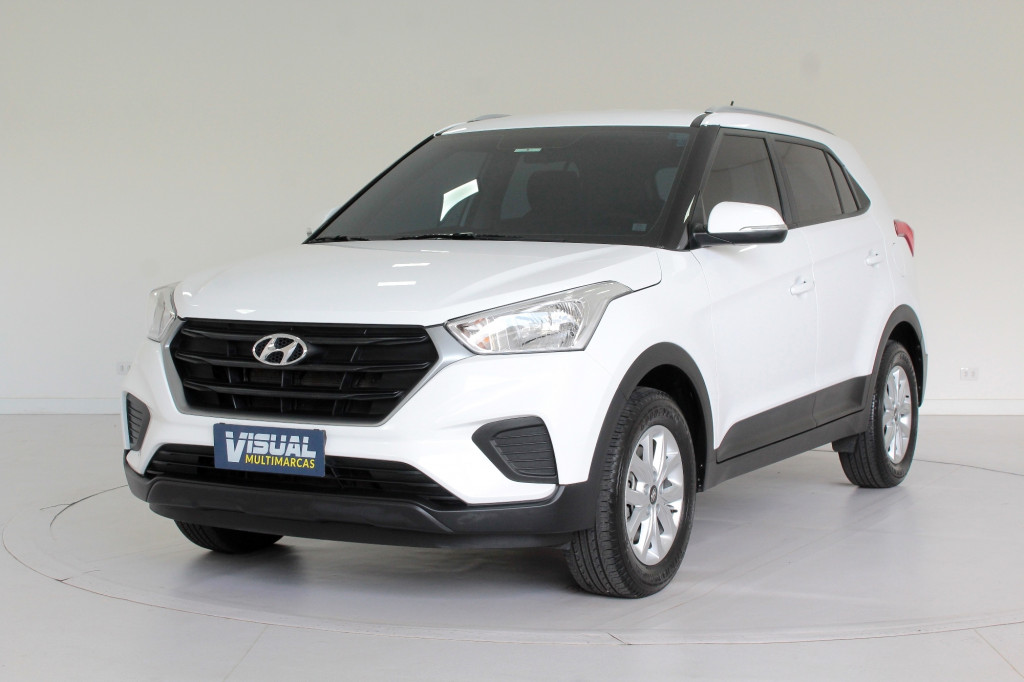HYUNDAI CRETA 1.6 ACTION FLEX AUTOMÁTICO 6M - 2021 - BRANCO HYUNDAI CRETA 1.6 ACTION FLEX AUTOMÁTICO 6M - 2021 - BRANCO