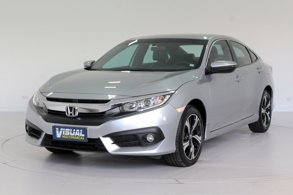 HONDA CIVIC 2.0 EXL AUTOMÁTICO CVT 7M - 2017 - PRATA HONDA CIVIC 2.0 EXL AUTOMÁTICO CVT 7M - 2017 - PRATA