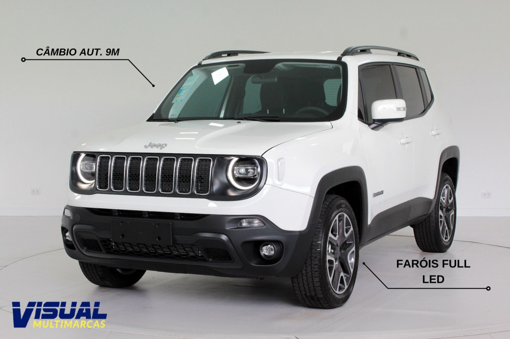 JEEP RENEGADE 2.0 LONGITUDE TURBO DIESEL 4X4 AUTOMÁTICO 9M - 2021 - BRANCO ** 0 KM ** UNIDADE DISPONÍVEL A PRONTA ENTREGA JEEP RENEGADE 2.0 LONGITUDE TURBO DIESEL 4X4 AUTOMÁTICO 9M - 2021 - BRANCO ** 0 KM ** UNIDADE DISPONÍVEL A PRONTA ENTREGA
