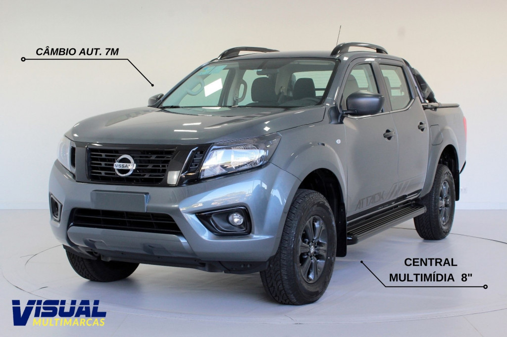 NISSAN FRONTIER 2.3 ATTACK TURBO DIESEL CD 4X4 AUTOMÁTICO 7M - 2022 - CINZA ** 0 KM ** UNIDADE DISPONÍVEL A PRONTA ENTREGA NISSAN FRONTIER 2.3 ATTACK TURBO DIESEL CD 4X4 AUTOMÁTICO 7M - 2022 - CINZA ** 0 KM ** UNIDADE DISPONÍVEL A PRONTA ENTREGA
