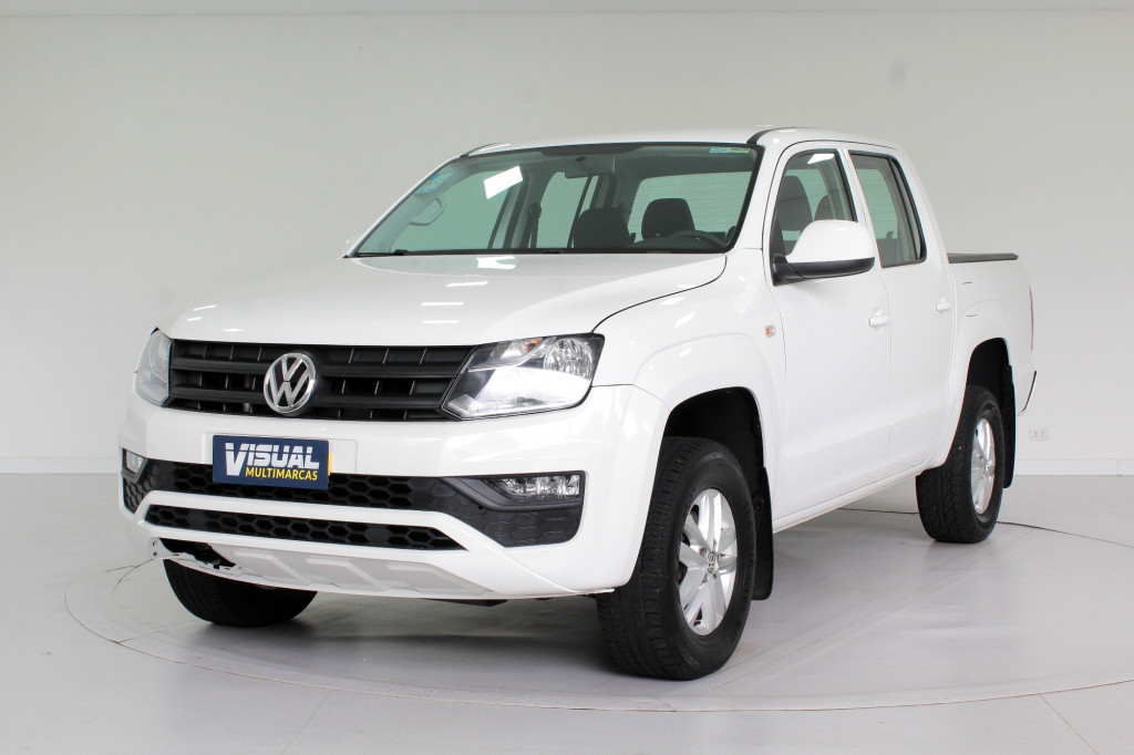 VOLKSWAGEN AMAROK 2.0 SE 4X4 CD TURBO DIESEL MANUAL 6M - 2018 - BRANCO VOLKSWAGEN AMAROK 2.0 SE 4X4 CD TURBO DIESEL MANUAL 6M - 2018 - BRANCO