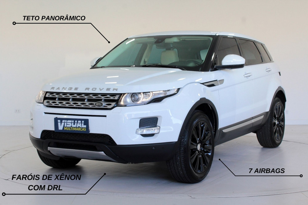 RANGE ROVER EVOQUE 2.0 PRESTIGE AWD AUTOMÁTICO 9M - 2014 - BRANCO RANGE ROVER EVOQUE 2.0 PRESTIGE AWD AUTOMÁTICO 9M - 2014 - BRANCO