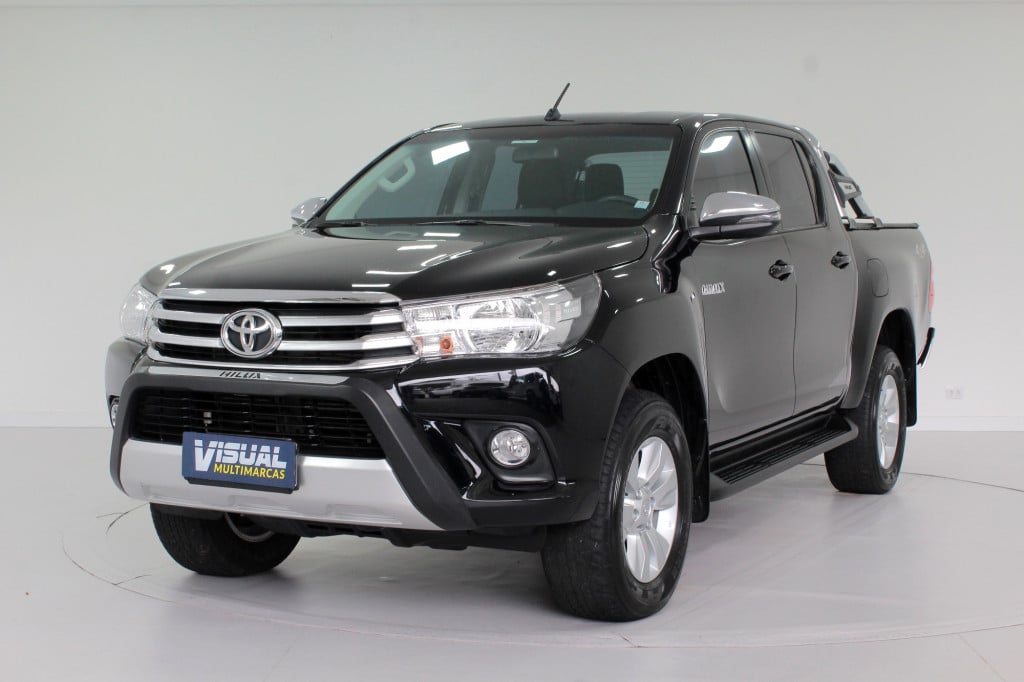 TOYOTA HILUX 2.8 SRV 4X4 CD TURBO DIESEL AUTOMÁTICO 6M - 2018 - PRETO TOYOTA HILUX 2.8 SRV 4X4 CD TURBO DIESEL AUTOMÁTICO 6M - 2018 - PRETO