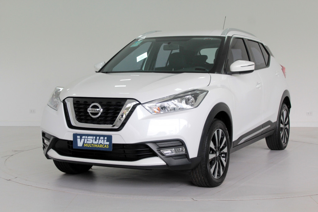 NISSAN KICKS 1.6 SV FLEX AUTOMÁTICO CVT 6M - 2019 - BRANCO NISSAN KICKS 1.6 SV FLEX AUTOMÁTICO CVT 6M - 2019 - BRANCO