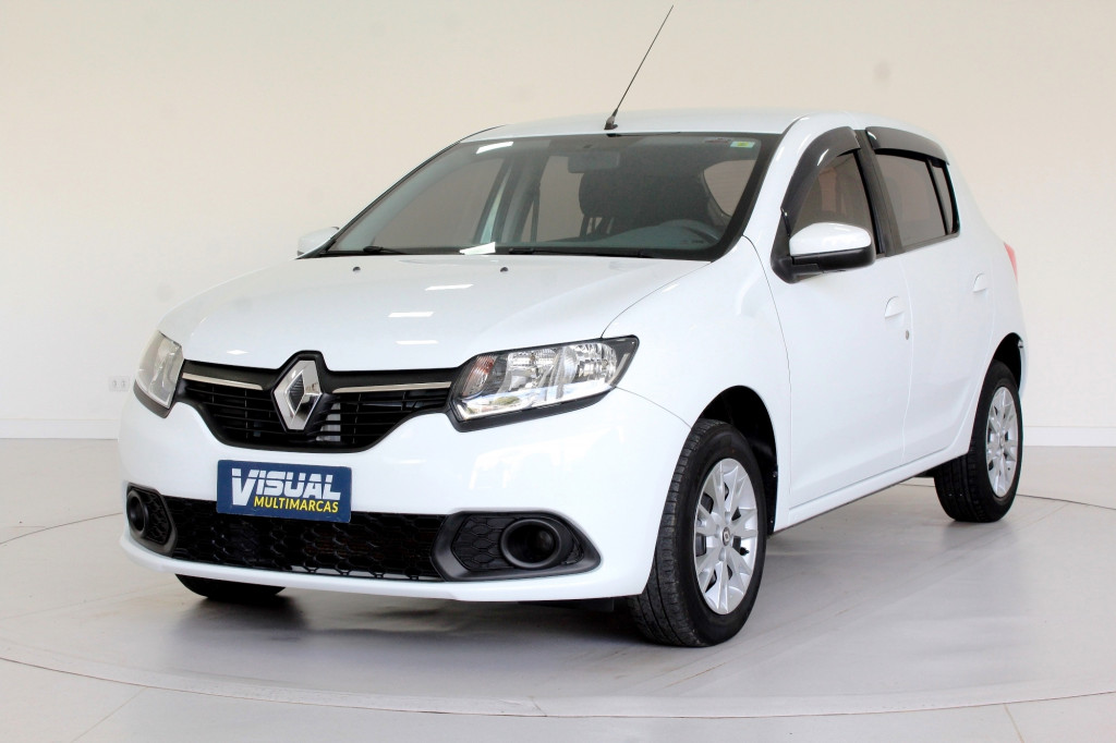 RENAULT SANDERO 1.0 EXPRESSION FLEX MANUAL - 2015 - BRANCO RENAULT SANDERO 1.0 EXPRESSION FLEX MANUAL - 2015 - BRANCO