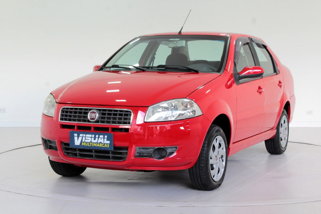 FIAT SIENA 1.0 EL FLEX MANUAL - 2011 - VERMELHO FIAT SIENA 1.0 EL FLEX MANUAL - 2011 - VERMELHO