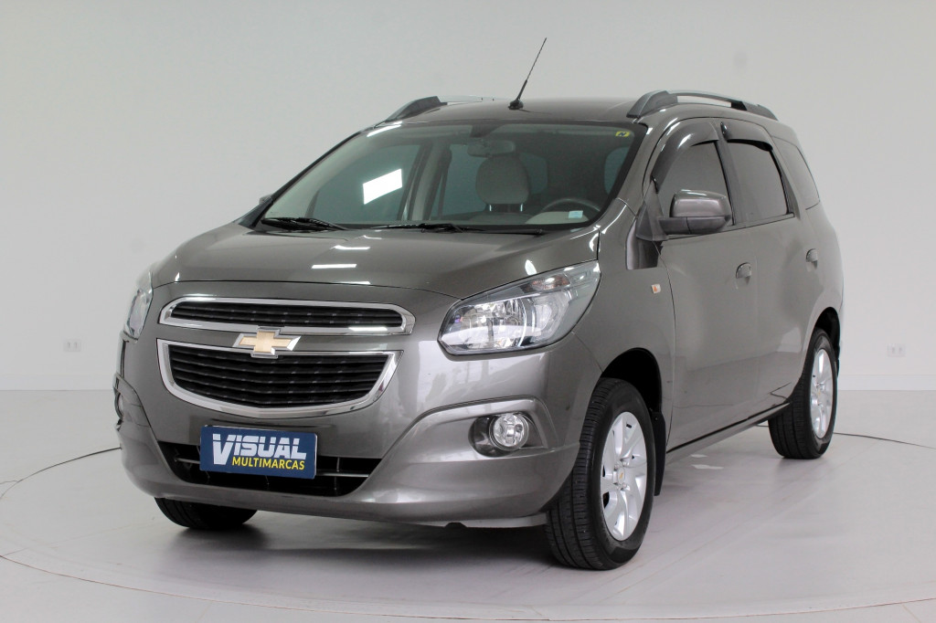 CHEVROLET SPIN 1.8 LTZ FLEX 7L AUTOMÁTICO 6M - 2014 - CINZA CHEVROLET SPIN 1.8 LTZ FLEX 7L AUTOMÁTICO 6M - 2014 - CINZA