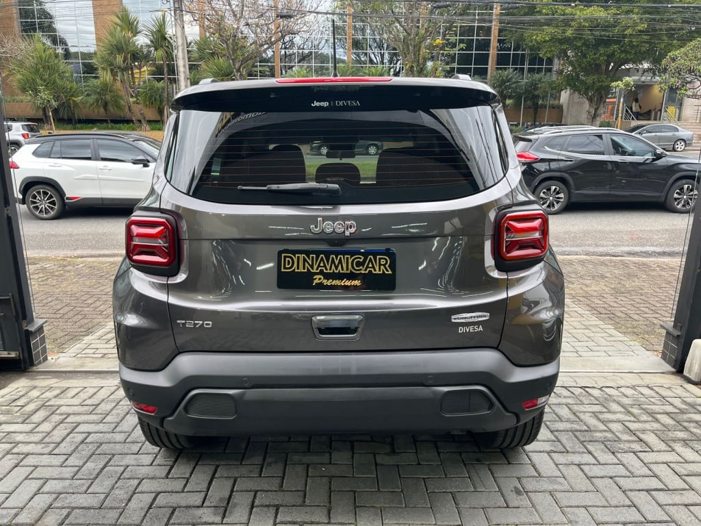 Imagem do veículo RENEGADE LONGITUDE T270 1.3 TB FLEX AT! 6.000 KM! NA GARANTIA!