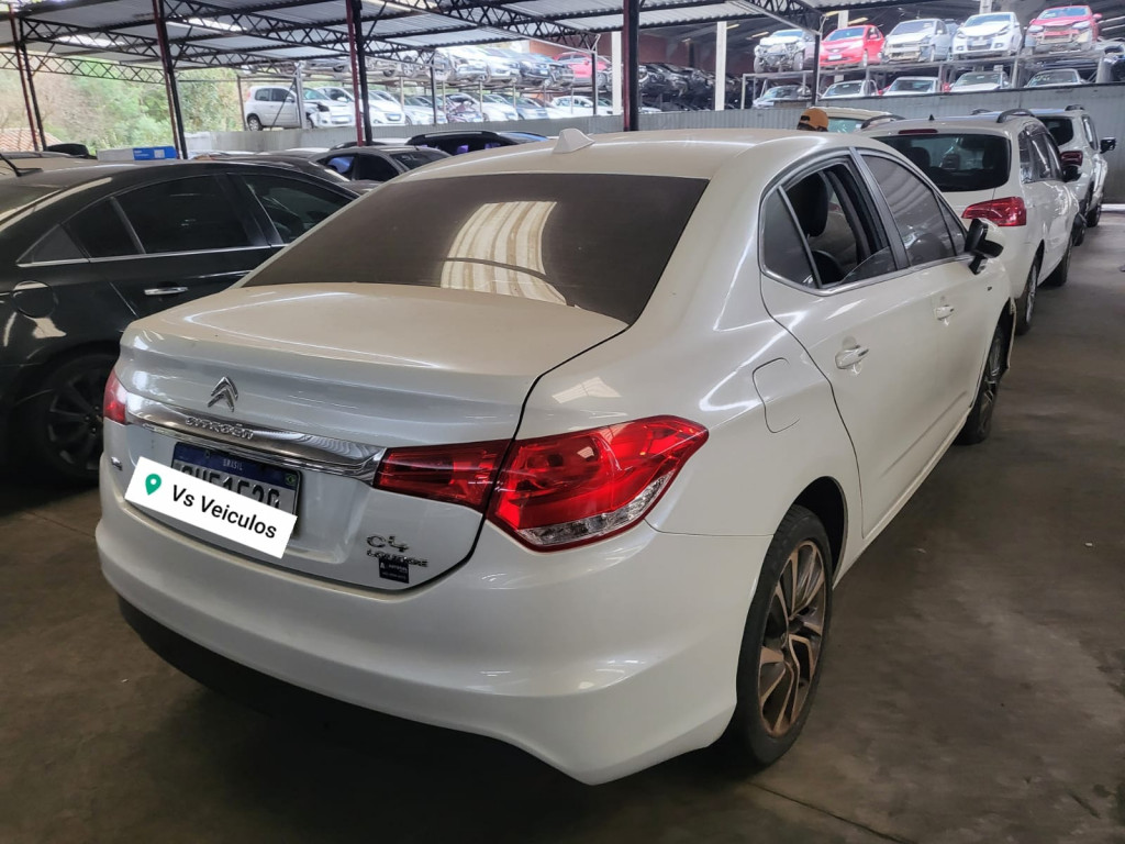 CITROËN C4 LOUNGE 1.6 EXCLUSIVE 16V TURBO FLEX 4P AUTOMÁTICO