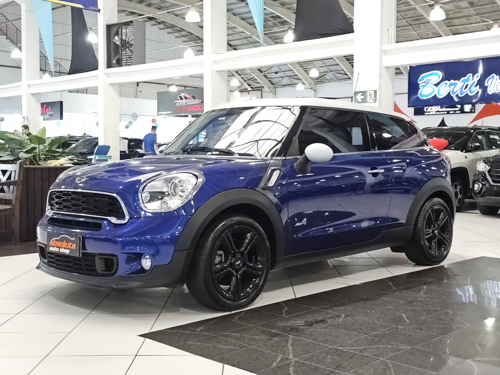 MINI COOPER JOHN WORKS PACEMAN ALL4 1.6 GASOLINA 2P AUTOMÁTICO - 2014 - AZUL