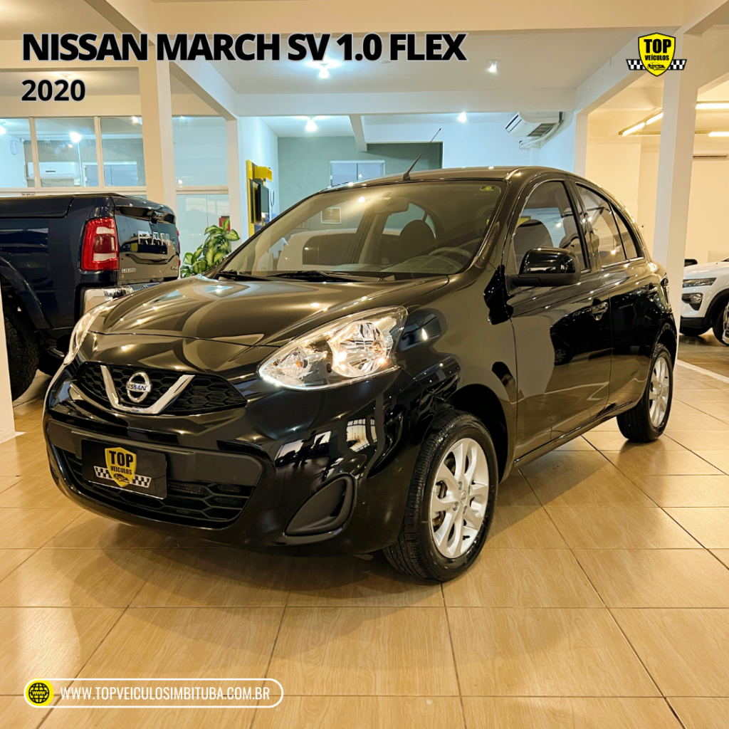 NISSAN MARCH 1.0 SV 12V FLEX 4P MANUAL