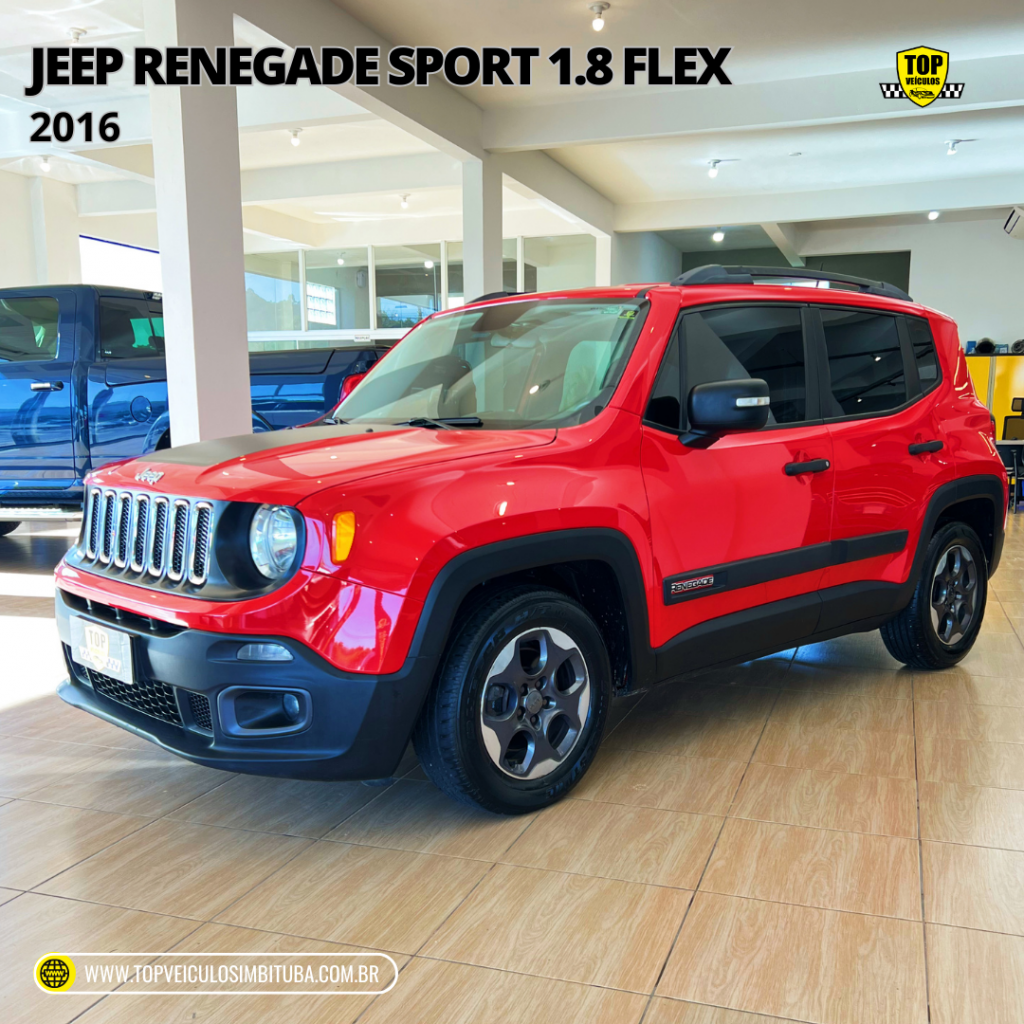 JEEP RENEGADE 1.8 16V FLEX SPORT 4P AUTOMÁTICO