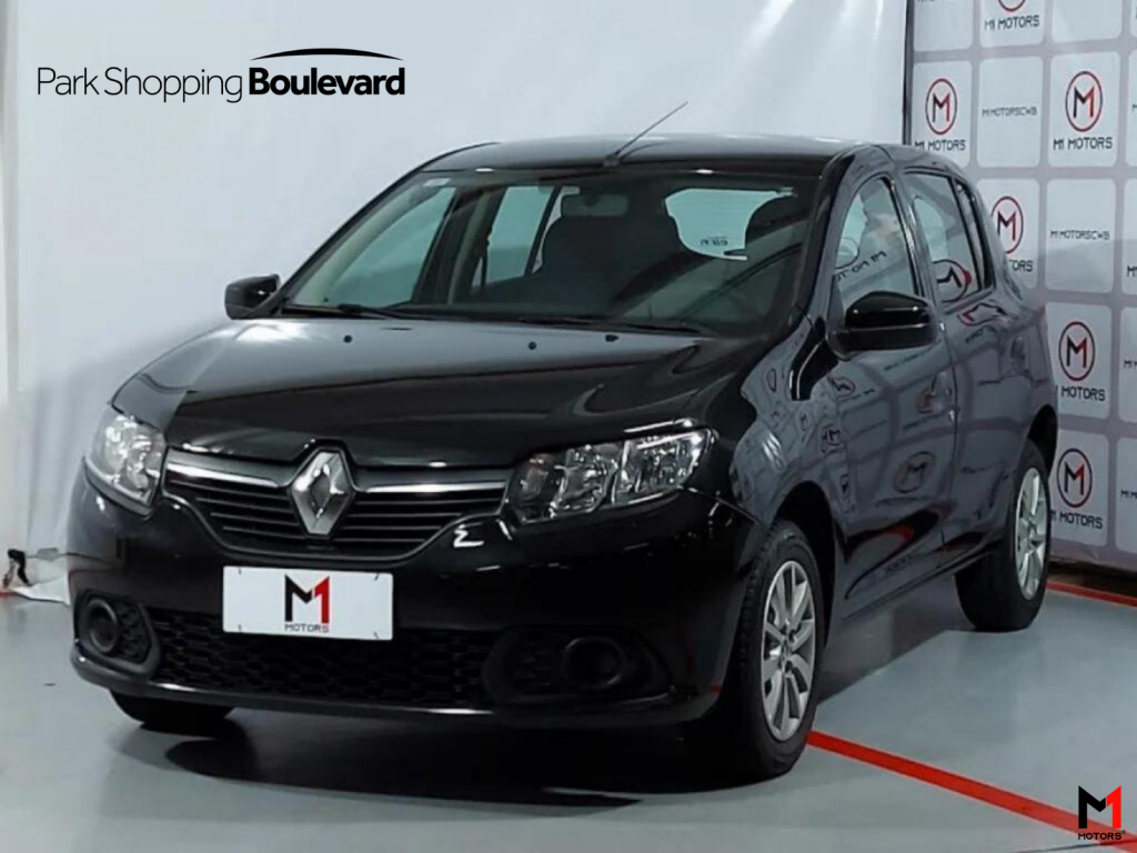 RENAULT SANDERO EXPRESSION 1.6 FLEX 4P MANUAL - 2015 - PRETO