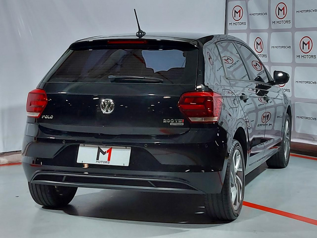 Imagem do veículo VOLKSWAGEN POLO HIGHLINE 1.0 200 TSI AUTOMÁTICO - 2020 - PRETO