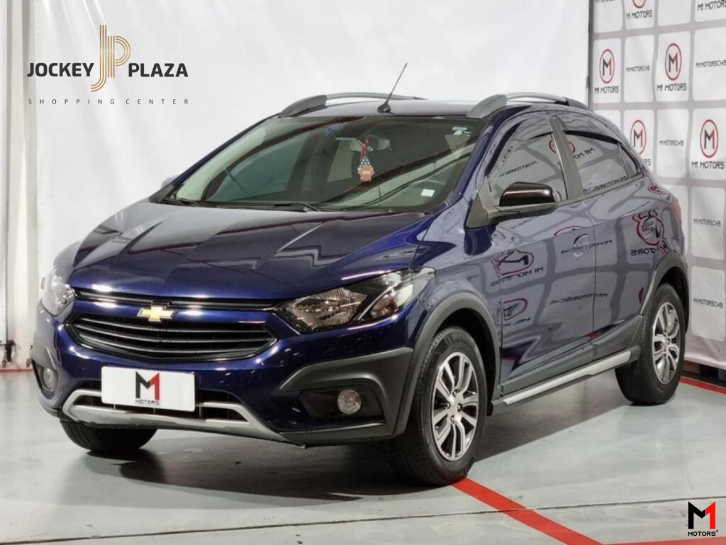 CHEVROLET ONIX ACTIV 1.4 FLEX AUTOMÁTICO - 2018 - AZUL