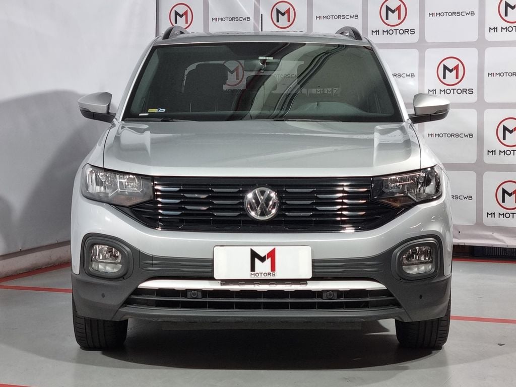 Imagem do veículo VOLKSWAGEN T-CROSS COMFORTLINE 1.0 200 TSI FLEX AUTOMÁTICO - 2021 - PRATA