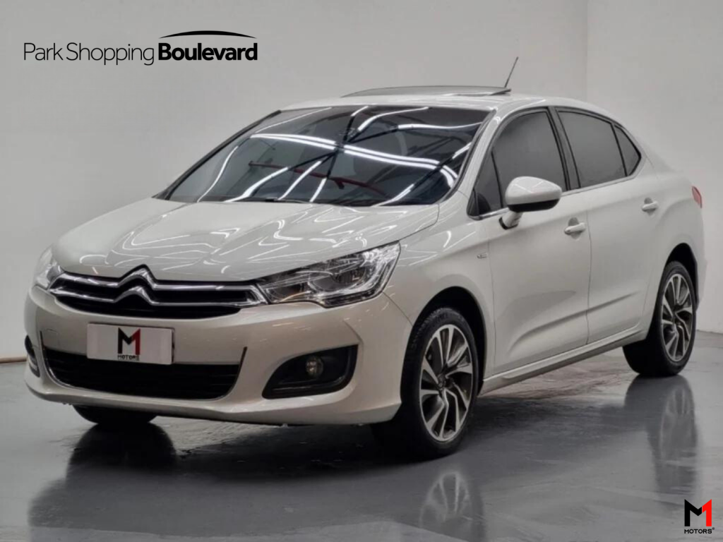 Imagem do veículo CITROËN C4 LOUNGE EXCLUSIVE 1.6 THP FLEX AUTOMÁTICO - 2017 - BRANCO