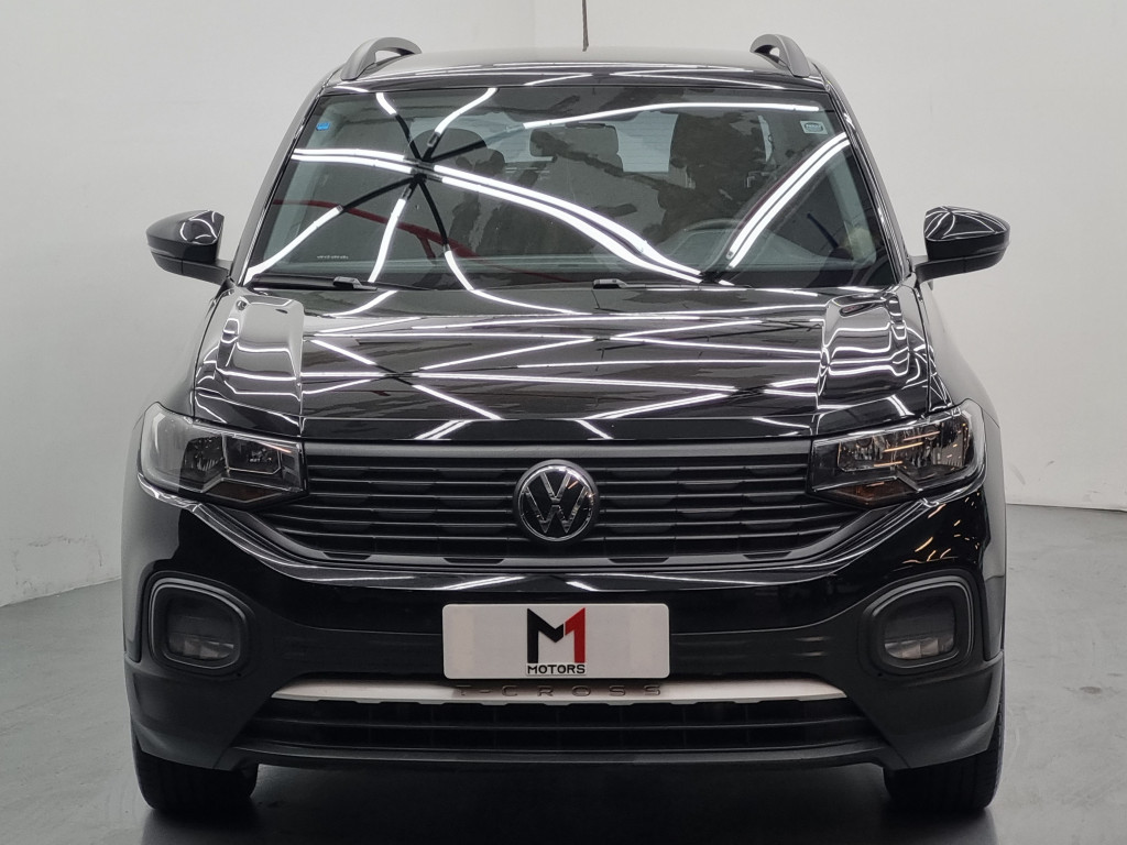 Imagem do veículo VOLKSWAGEN T-CROSS SENSE 1.0 200 TSI FLEX AUTOMÁTICO - 2022 - PRETO