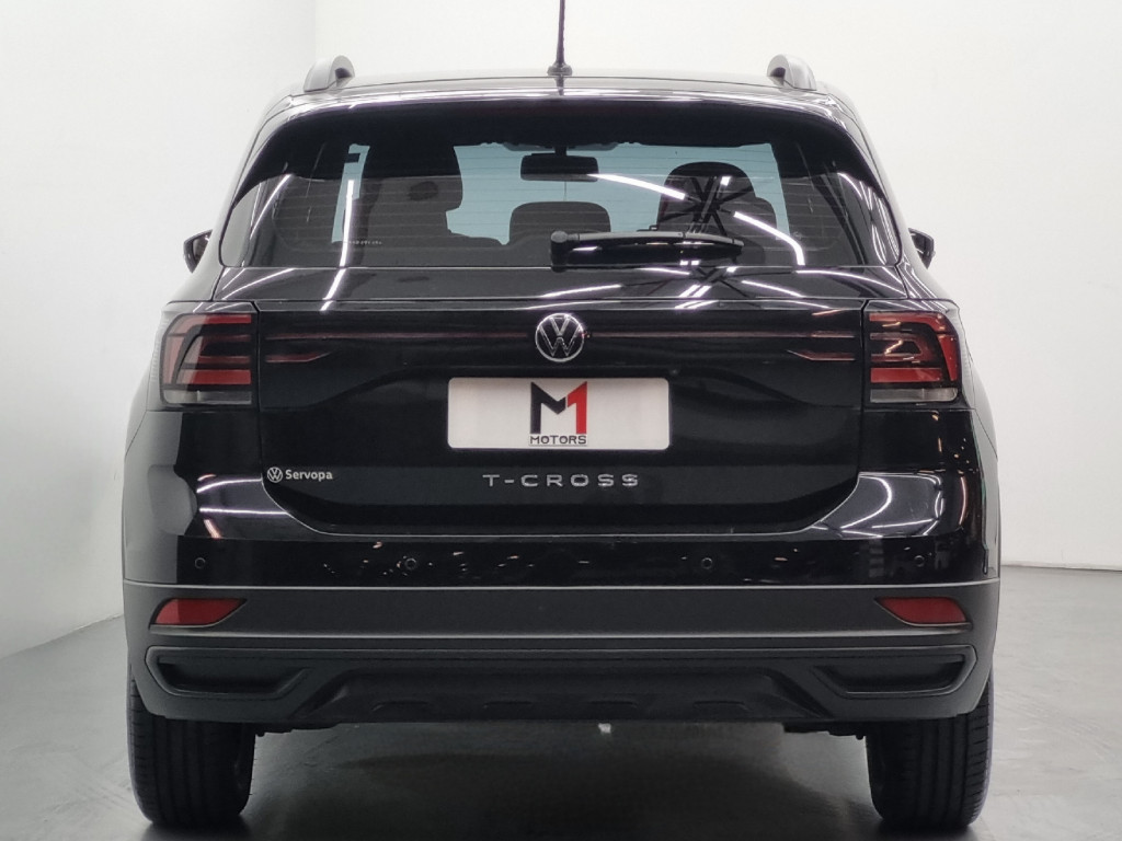 Imagem do veículo VOLKSWAGEN T-CROSS SENSE 1.0 200 TSI FLEX AUTOMÁTICO - 2022 - PRETO