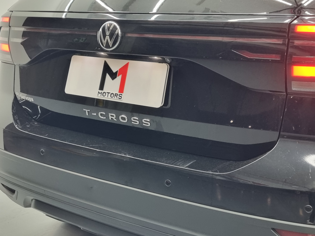 Imagem do veículo VOLKSWAGEN T-CROSS SENSE 1.0 200 TSI FLEX AUTOMÁTICO - 2022 - PRETO