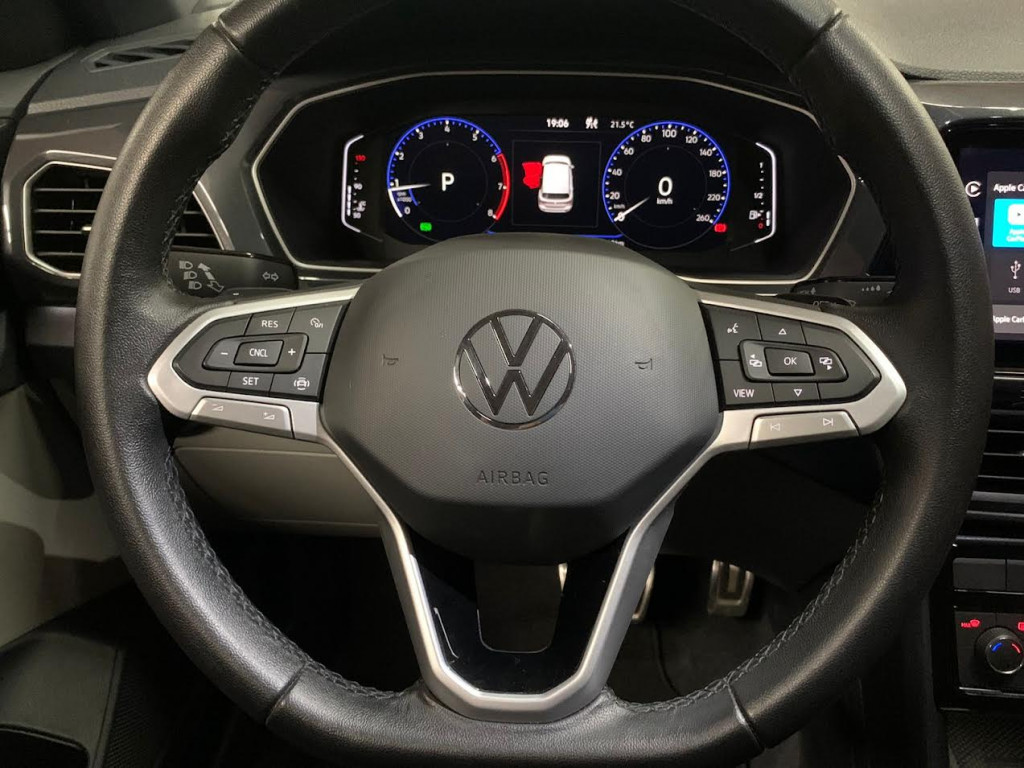Imagem do veículo VOLKSWAGEN T-CROSS HIGHLINE 1.4 250 TSI FLEX AUTOMÁTICO - 2022 - PRETO