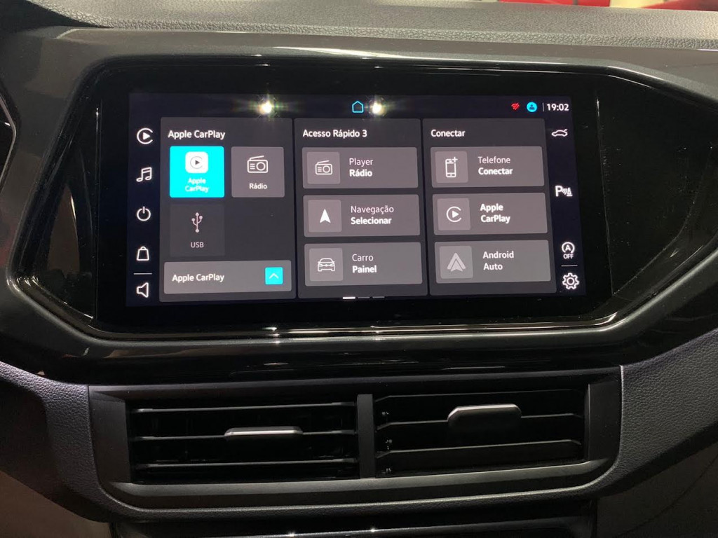 Imagem do veículo VOLKSWAGEN T-CROSS HIGHLINE 1.4 250 TSI FLEX AUTOMÁTICO - 2022 - PRETO