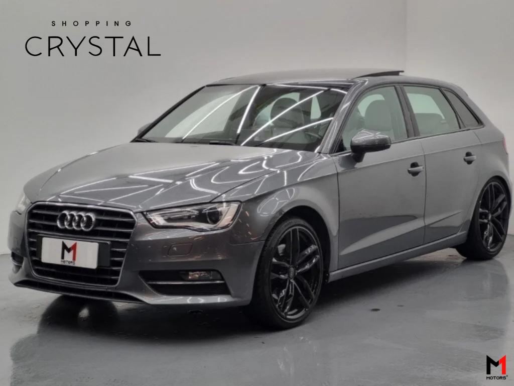 AUDI A3 SPORTBACK AMBITION 1.8 TFSI GASOLINA S-TRONIC - 2014 - CINZA